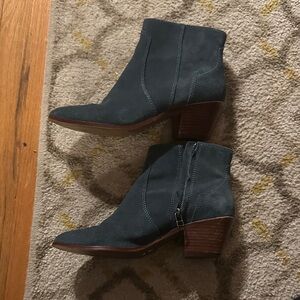 Stylish Blue Madewell Women's Ankle Boots